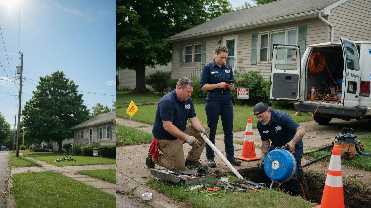 Sewer Line Repair in Elmwood Park, IL near me